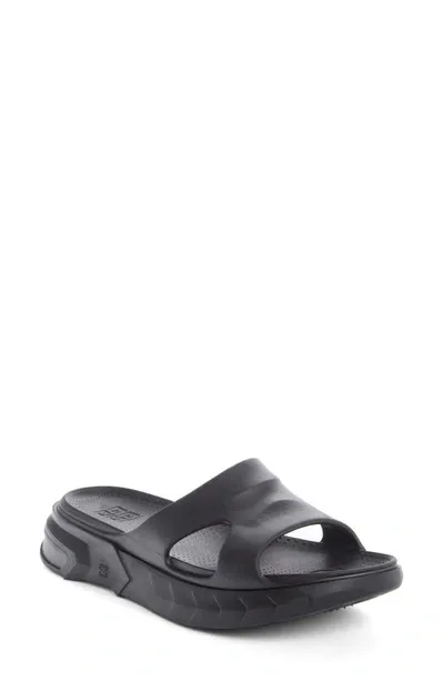 Givenchy Marshmallow Slide Sandal In Black