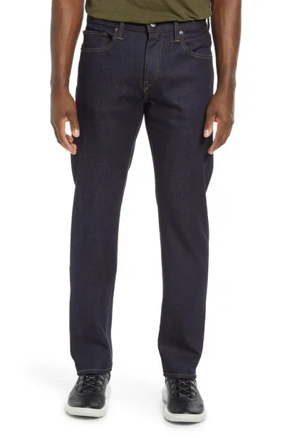 Kato Straight Fit Stretch Selvedge Jeans In One Wash