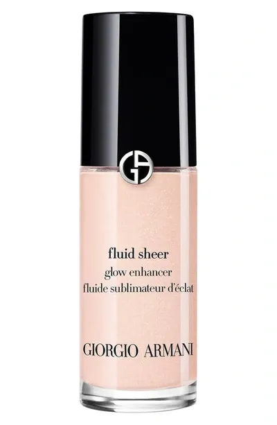 Giorgio Armani Armani Beauty Fluid Sheer Glow Enhancer In 07 Pink Pearl