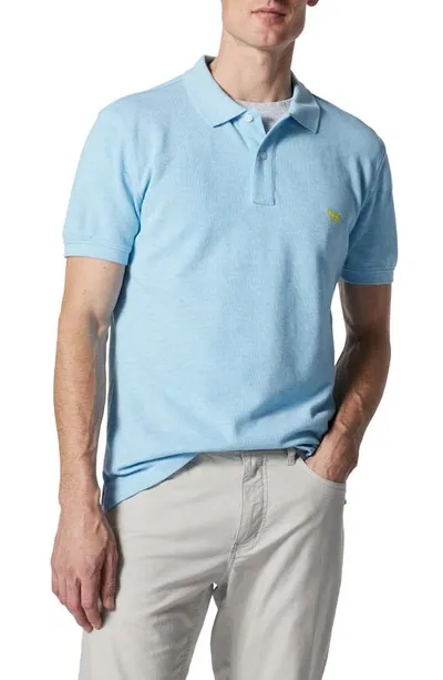 Rodd & Gunn - The Gunn Polo In Surf Kp0005 In Blue