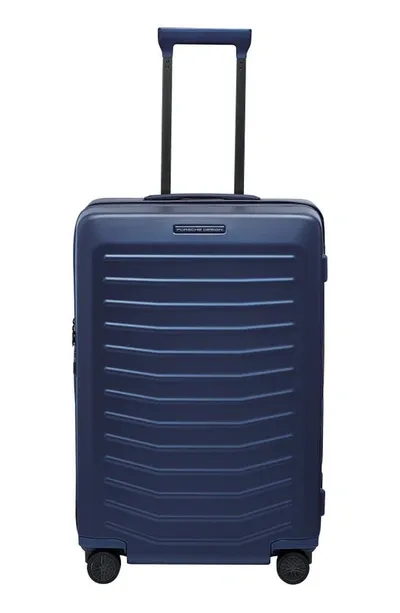 Porsche Design Roadster Check-in Medium 27-inch Spinner Suitcase In Matte Blue