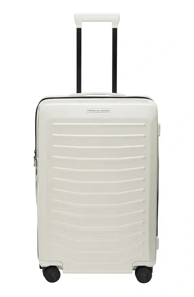 Porsche Design Roadster Check-in Medium 27-inch Spinner Suitcase In White