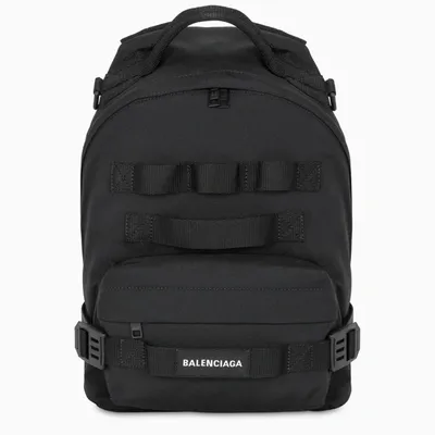 Balenciaga Black Army Backpack