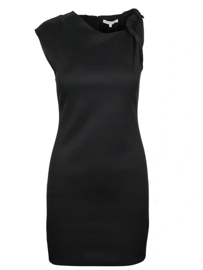 Helmut Lang Twist Tank Dress In Black