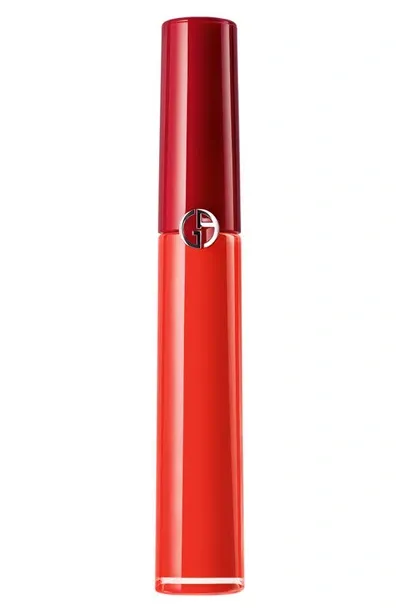 Giorgio Armani Lip Maestro Matte Liquid Lipstick In 307 Vivid Coral