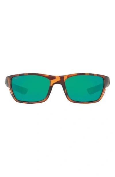 Costa Del Mar 58mm Polarized Sunglasses In Dark Tortoise