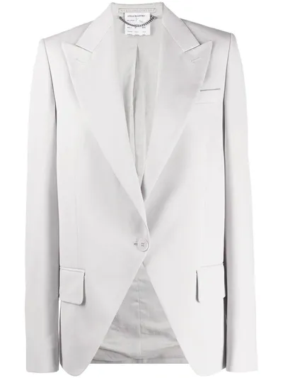 Stella Mccartney Linday Blazer In Grey Wool