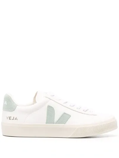 Veja Campo Two-tone Sneakers In White