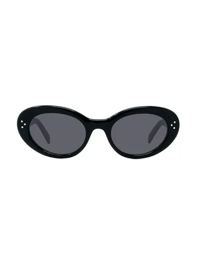 Celine Women's Cat Eye Sunglasses, 53mm In Black