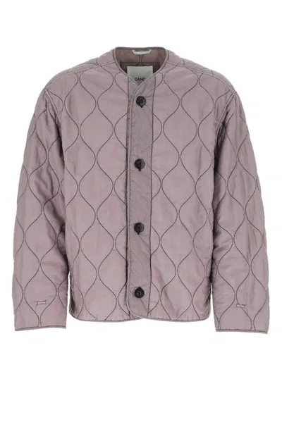 Oamc Combat Liner Woven Jacket Purple Reflect