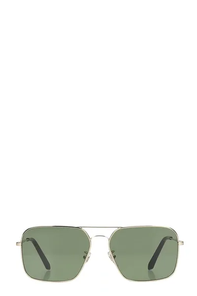 Retrosuperfuture Iggy Sunglasses In Green Metal Alloy