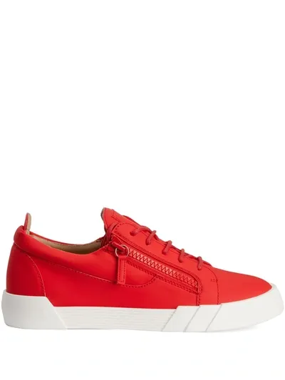 Giuseppe Zanotti The Shark 5.0 Sneakers In Red