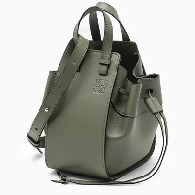 Loewe Avocado Green Mini Hammock Bag