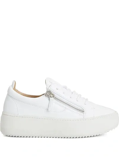 Giuseppe Zanotti Nicki Low-top Sneakers In White