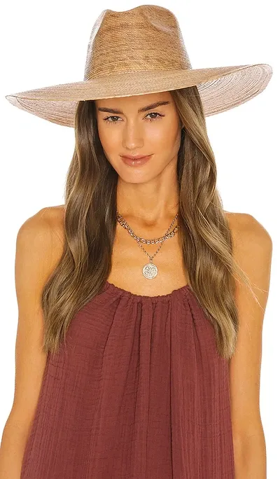 Lack Of Color Palma Wide Fedora In Neutral