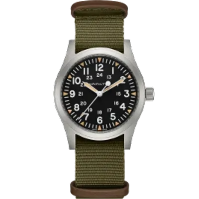 Hamilton Khaki Field Mechanical 42mm In Black