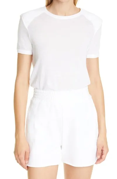 Rta Kendry Cotton & Cashmere T-shirt In White