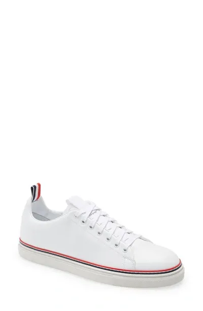 Thom Browne Tennis Low-top Sneakers In White