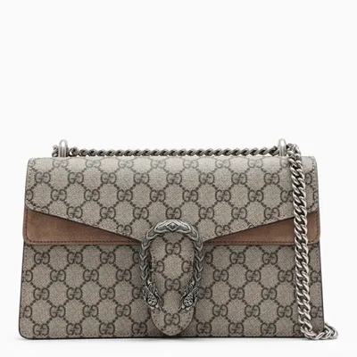 Gucci Beige And Taupe Small Dionysus Bag In Multicolor