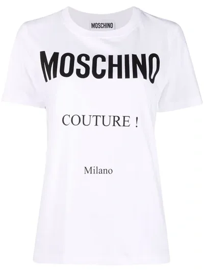 Moschino White Logo T-shirt