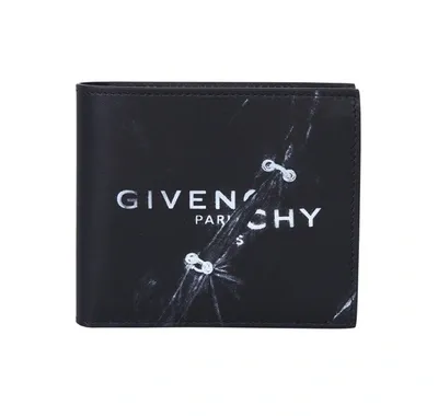 Givenchy Trompe L'oeil Bifold Wallet In Black