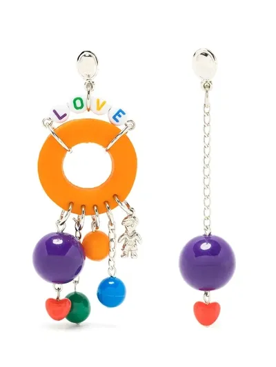 Amir Slama Charms Earrings In Multicolour