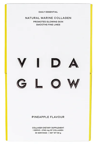 Vida Glow Natural Marine Collagen Sachets - Pineapple