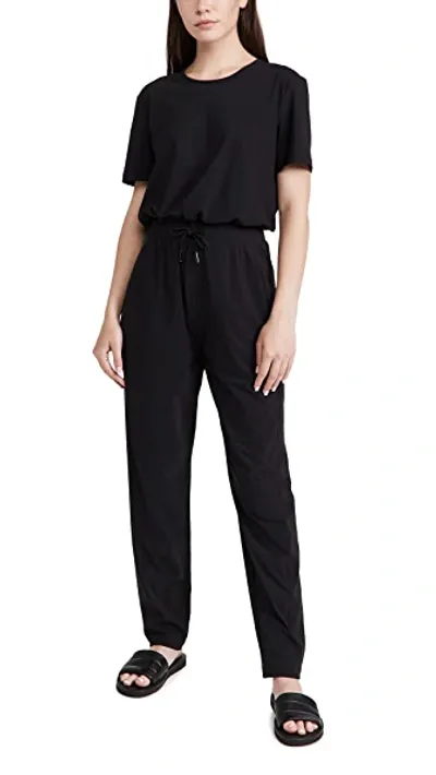 Sweaty Betty Explorer Drawstring Jumpsuit In Black