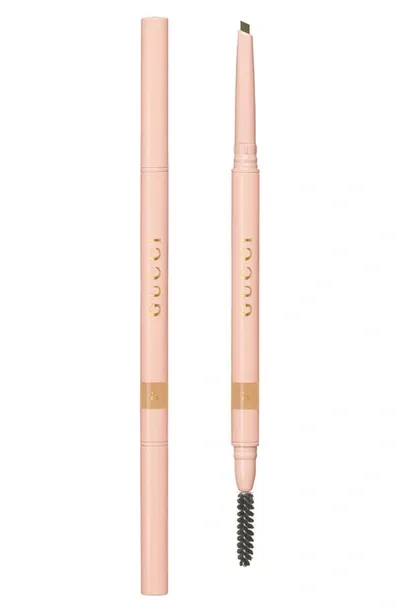 Gucci Stylo À Sourcils Waterpoof Eyebrow Pencil In 01 Miel