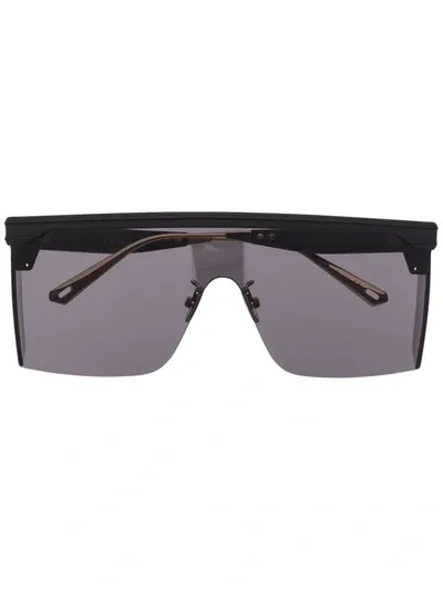 Dior Club Pilot-frame Sunglasses In Black