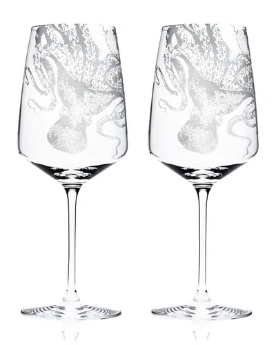 Caskata Lucy White Wine Glasses, Set Of 2