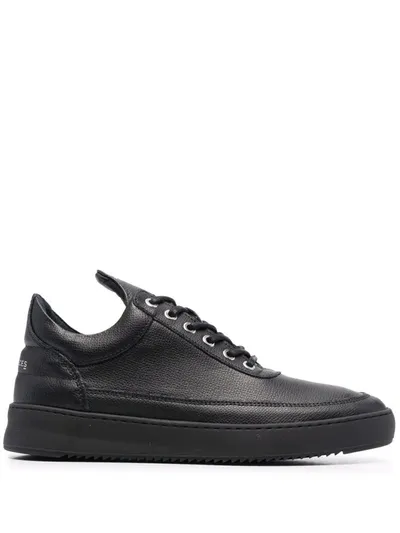 Filling Pieces Ripple Crumbs Low-top Sneakers In Black