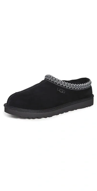 Ugg Tasman Slippers In Black