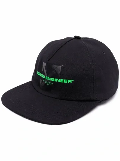 Off-white Off White X Pioneer Sound Engineering Baseball Cap In Black