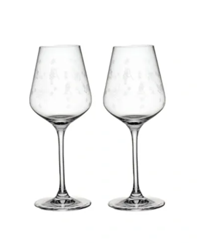 Villeroy & Boch Toy's Delight White Wine Goblet, Set Of 2 In Clear