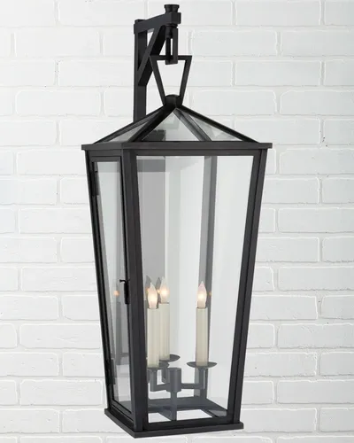 Chapman & Myers Darlana Large Tall Bracketed Wall Lantern