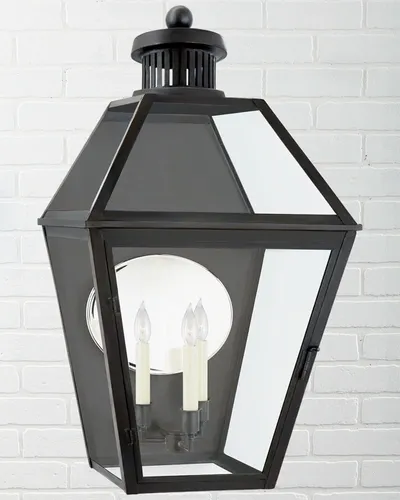 Chapman & Myers Stratford Large 3/4 Wall Lantern By