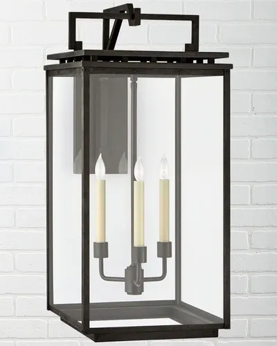 Chapman & Myers Cheshire Large Bracketed Wall Lantern