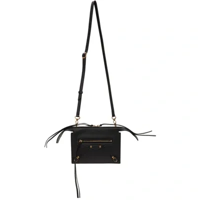 Balenciaga Neo Classic Black Leather Crossbody Bag