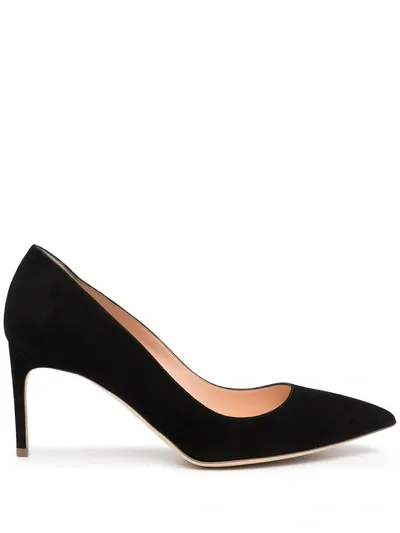 Rupert Sanderson Pointed-toe 75mm Pumps In Schwarz