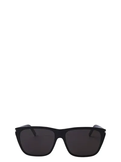 Saint Laurent Eyewear Square Frame Sunglasses In Black