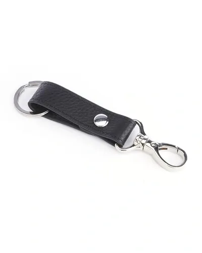 Royce New York Contemporary Valet Key Chain In Orange