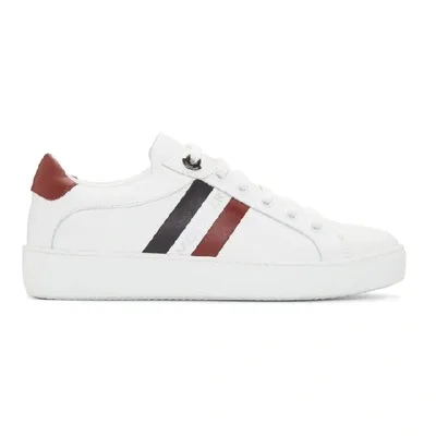 Moncler White Ariel Sneakers