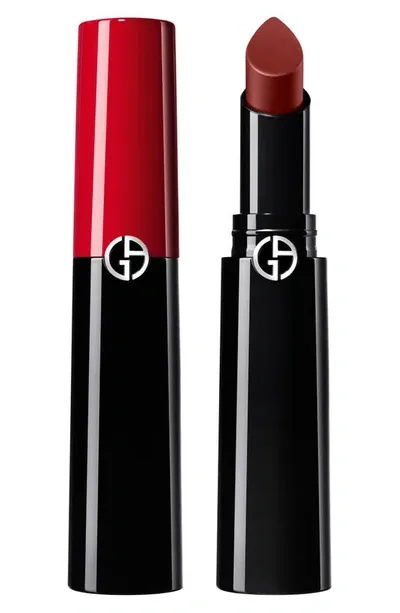 Giorgio Armani Lip Power Long-lasting Satin Lipstick In 202 Grazia