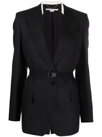 Stella Mccartney Bela Single-breasted Jacket In Black