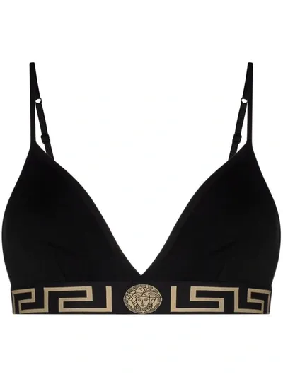 Versace Underwear Top In Black