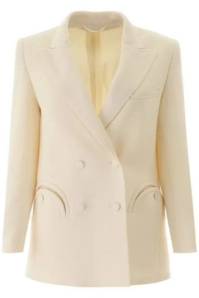 Blazé Milano Resolute Everyday Blazer In Beige