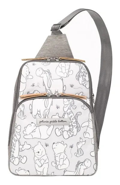 Petunia Pickle Bottom Babies' X Disney Winnie The Pooh Crisscross Sling Bag In Playful Pooh