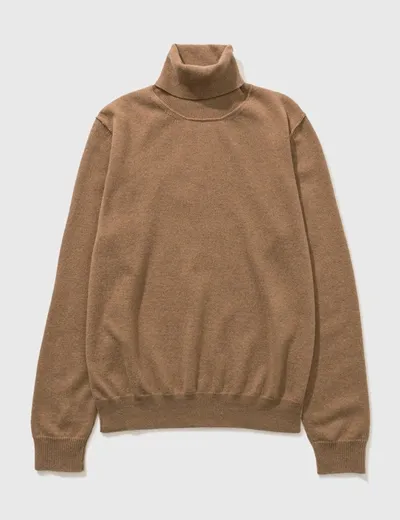 Maison Margiela Cashmere Sweater In Brown