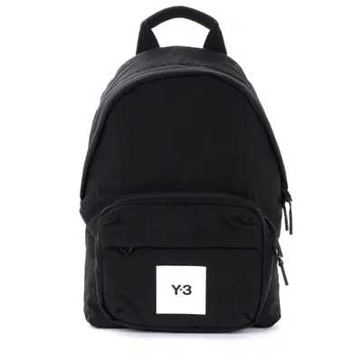 Y-3 Techlite Backpack In Black Fabric